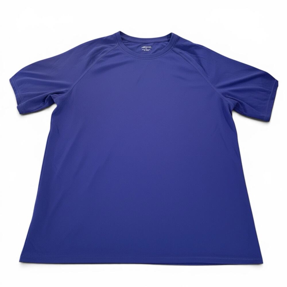 BCG Performance Mesh Athletic Shirt Men's XL Royal Blue Short Sleeved